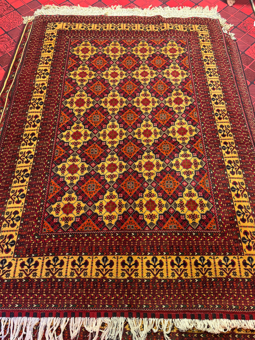 Yosofi | Burnt Orange & Mustard Gold