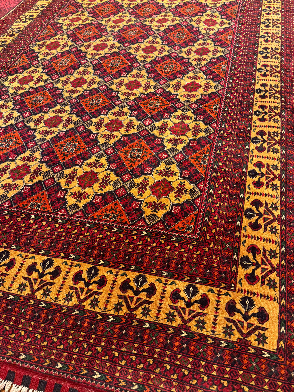 Yosofi | Burnt Orange & Mustard Gold