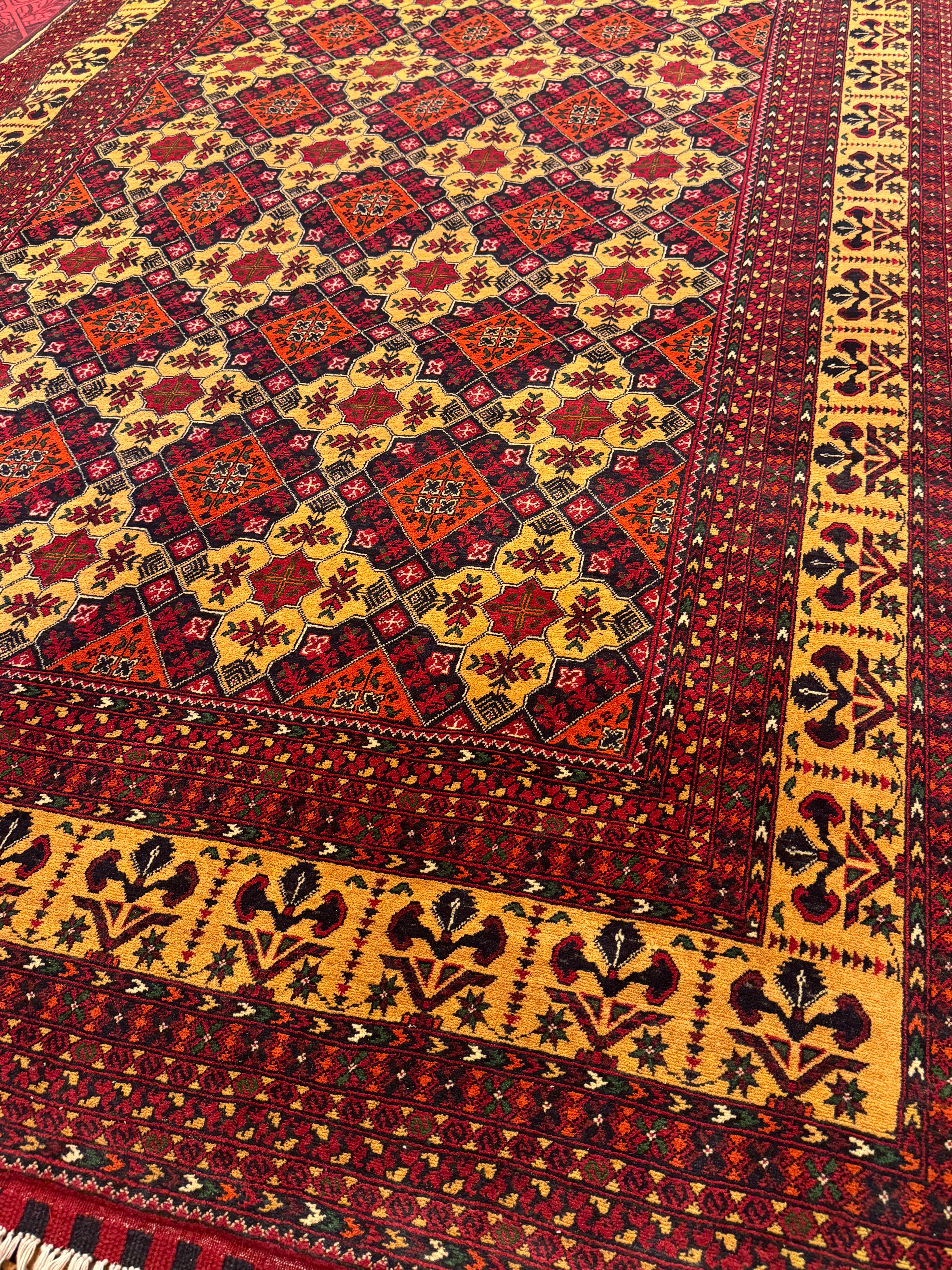 Yosofi | Burnt Orange & Mustard Gold