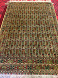 Ala Bakhmal Carpet | Sage & Forest Green
