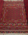 Kilim Maliki | Deep Crimson & Earthy Red